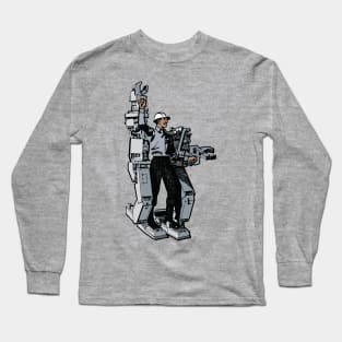 1950s Exoskeleton Long Sleeve T-Shirt